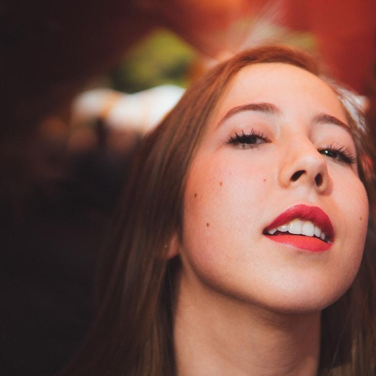 Portrait of Nova Calderon, group coordinator and fusion cooking expert